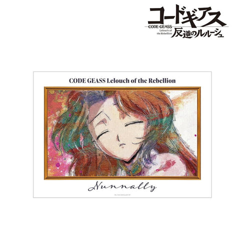 《Code Geass 反叛的魯路修》娜娜莉 grunge 帆布 A3 霧面加工海報【202605 再版】