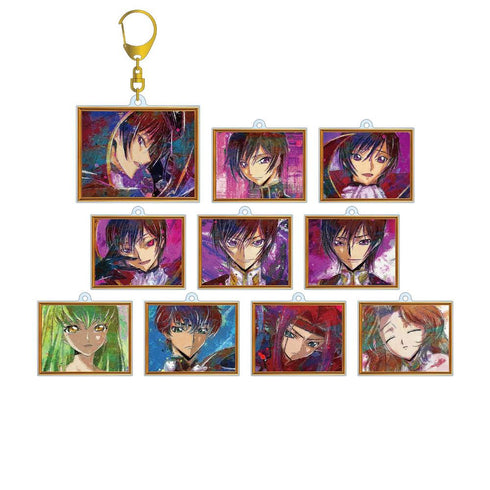 《Code Geass 反叛的魯路修》收藏級 grunge CANVAS 壓克力鑰匙圈(單位/盒)【202605 再版】