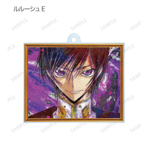 《Code Geass 反叛的魯路修》收藏級 grunge CANVAS 壓克力鑰匙圈(單位/盒)【202605 再版】