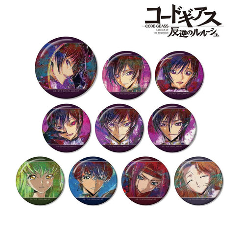 『コードギアス 反逆のルルーシュ』トレーディング grunge CANVAS 缶バッジ(単位/BOX)【202511再販】