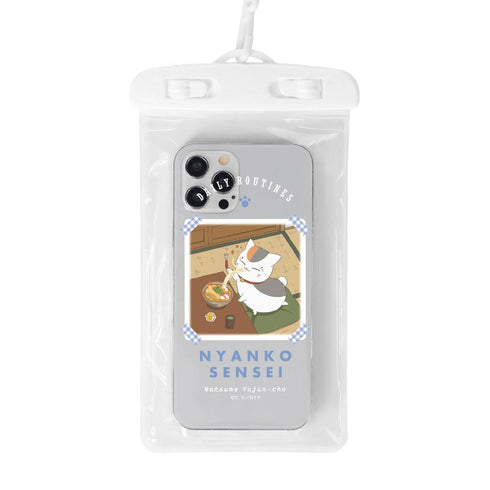 『夏目友人帳』描き下ろしイラスト 18時のニャンコ先生 ニャンコ先生の1日ver. 防水マルチケース【202602再販】