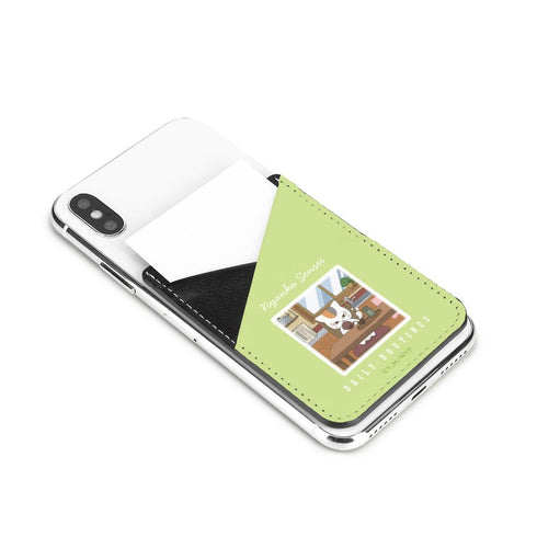 『夏目友人帳』描き下ろしイラスト 9時のニャンコ先生 ニャンコ先生の1日ver. スマホカードポケット【202602再販】