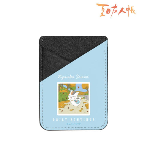 『夏目友人帳』描き下ろしイラスト 11時のニャンコ先生 ニャンコ先生の1日ver. スマホカードポケット【202602再販】