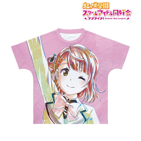 《Love Live! 虹咲学园校园偶像同好会》上原步梦 Ani-Art 全图T恤 男女通用款【202609再版】