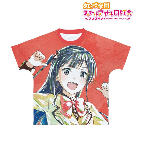 『ラブライブ!虹ヶ咲学園スクールアイドル同好会』優木 せつ菜 Ani-Art フルグラフィックTシャツユニセックス【202609再販】