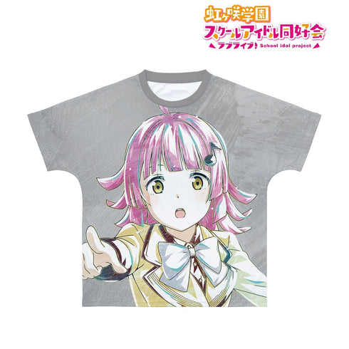 《Love Live! 虹咲学园校园偶像同好会》天王寺 璃奈 Ani-Art 全图印T恤 男女通用款【202609再版】