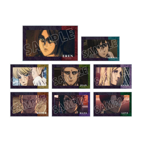 『進撃の巨人』トレーディング場面写アクリルカード(単位/BOX)【202512再販】