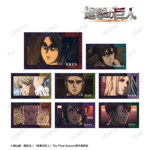 『進撃の巨人』トレーディング場面写アクリルカード(単位/BOX)【202607再販】
