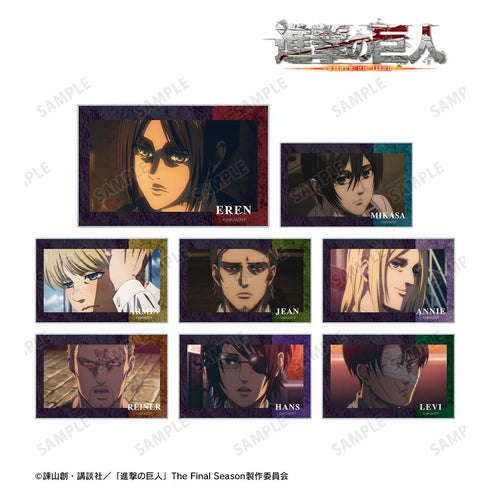 『進撃の巨人』トレーディング場面写アクリルカード(単位/BOX)【202512再販】