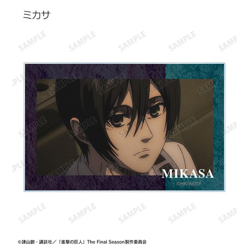 『進撃の巨人』トレーディング場面写アクリルカード(単位/BOX)【202607再販】