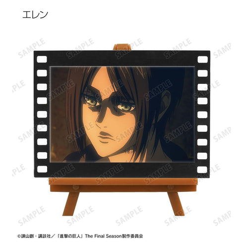 《進擊的巨人》交易卡場景照片 膠片風迷你藝術相框(單位/盒)【202605再版】