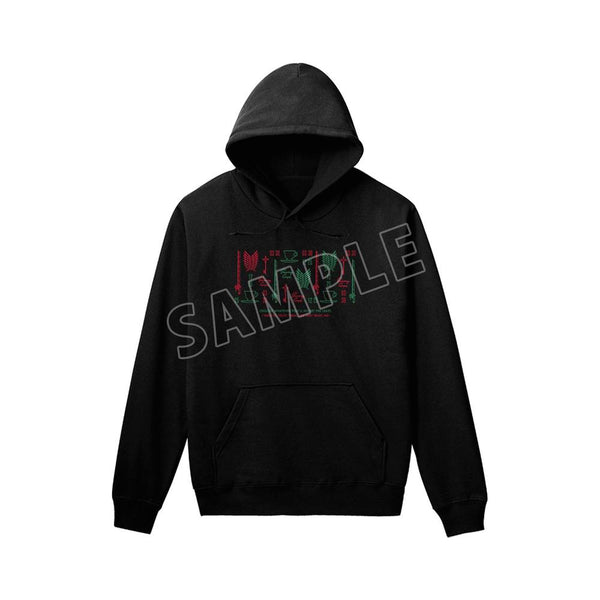 『進撃の巨人』エレン&リヴァイ モチーフ柄 パーカーメンズ【202604再販】