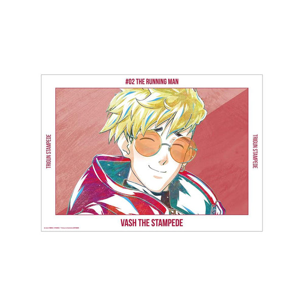 《TRIGUN STAMPEDE》瓦什·斯坦皮德 A Ani-Art A3 啞光處理海報【202609 再版】