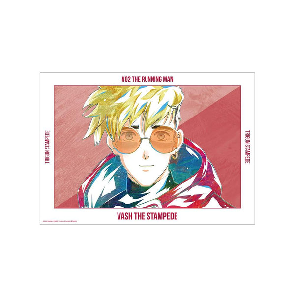 『TRIGUN STAMPEDE』ヴァッシュ・ザ・スタンピード B Ani-Art A3マット加工ポスター【202609再販】
