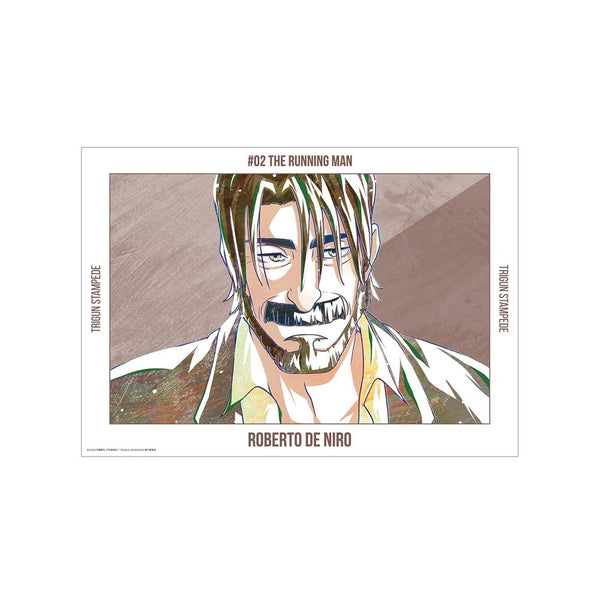 《TRIGUN STAMPEDE》罗伯特·德尼罗 Ani-Art A3哑光处理海报【202609再版】
