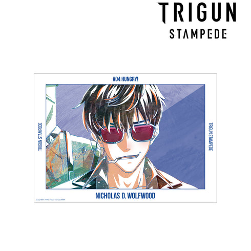 TVアニメ『TRIGUN STAMPEDE』 ニコラス・D・ウルフウッド A Ani-Art A3マット加工ポスター