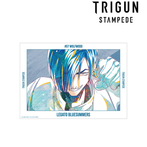 TVアニメ『TRIGUN STAMPEDE』 レガート・ブルーサマーズ Ani-Art A3マット加工ポスター