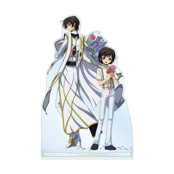 『コードギアス 反逆のルルーシュ』描き下ろしイラスト ルルーシュ&ルルーシュ(幼少期) 特大アクリルスタンド <ルルーシュ バースデー2023ver.>【202511再販】