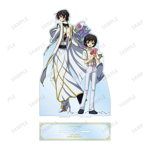 『コードギアス 反逆のルルーシュ』描き下ろしイラスト ルルーシュ&ルルーシュ(幼少期) 特大アクリルスタンド <ルルーシュ バースデー2023ver.>【202511再販】