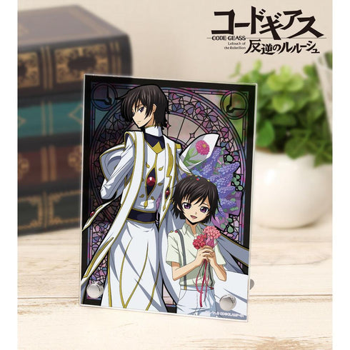 《Code Geass 反叛的鲁路修》全新绘制插画 鲁路修&鲁路修(幼年) A6亚克力板 <鲁路修 生日2023版>【202605再版】