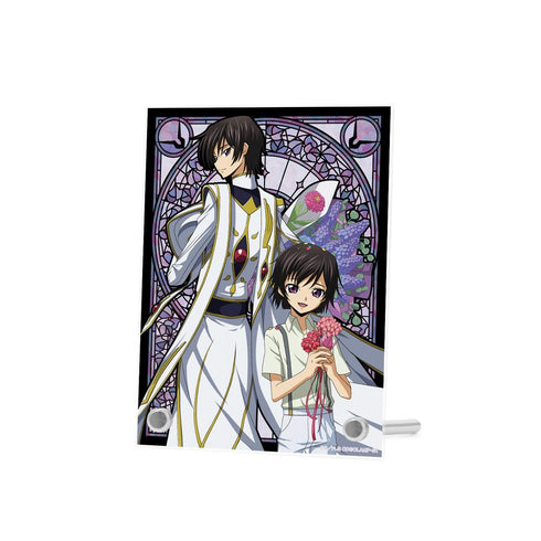 『コードギアス 反逆のルルーシュ』描き下ろしイラスト ルルーシュ&ルルーシュ(幼少期) A6アクリルパネル <ルルーシュ バースデー2023ver.>【202511再販】