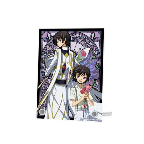 《Code Geass 反叛的鲁路修》全新绘制插画 鲁路修&鲁路修(幼年) A6亚克力板 <鲁路修 生日2023版>【202605再版】