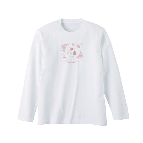 『夏目友人帳』ニャンコ先生 ロングTシャツ サクランボユニセックス【202609再販】