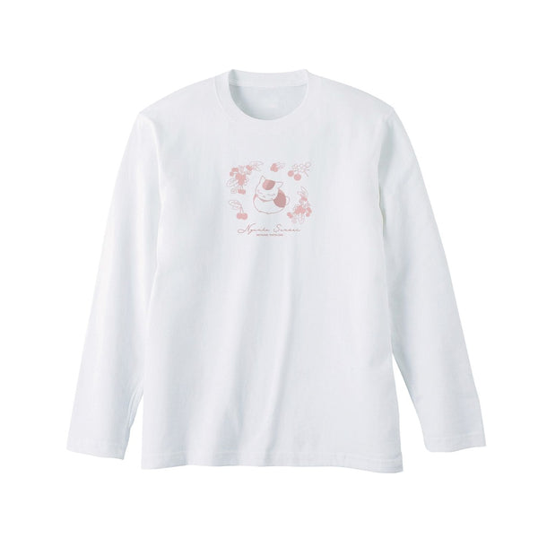 『夏目友人帳』ニャンコ先生 ロングTシャツ サクランボユニセックス【202609再販】