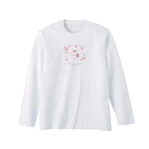 『夏目友人帳』ニャンコ先生 ロングTシャツ サクランボユニセックス【202602再販】