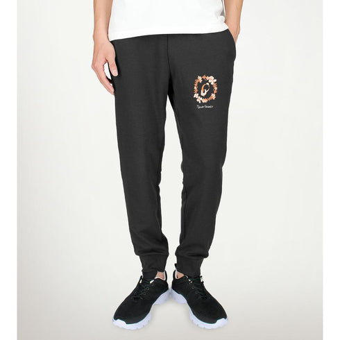 『夏目友人帳』ニャンコ先生 スウェットパンツ ブラックユニセックス