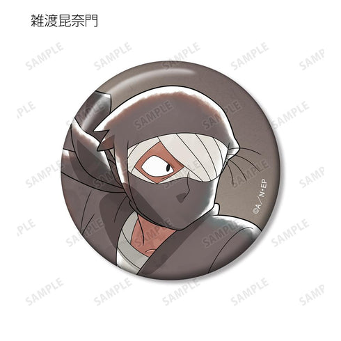『忍たま乱太郎』描き下ろしイラスト みんなで鍛練の段ver. トレーディング缶バッジ(単位/BOX)【202509再販】