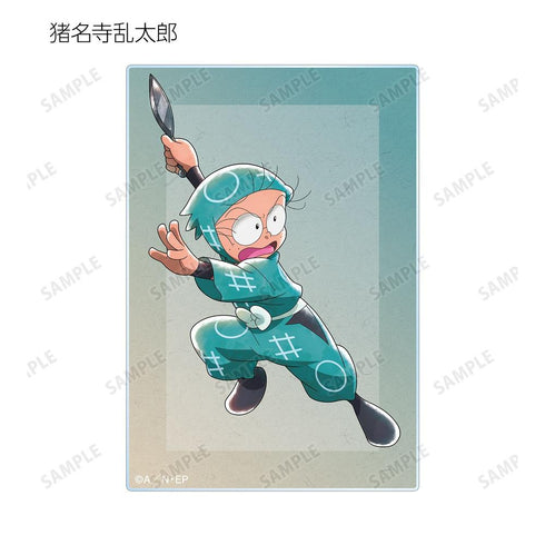 《忍者乱太郎》全新绘制插画 “大家一起锻炼篇” 亚克力收藏卡(单位/盒)【202605再版】