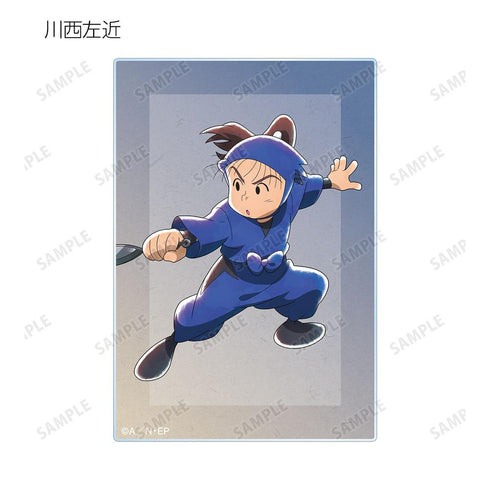 《忍者乱太郎》全新绘制插画 “大家一起锻炼篇” 亚克力收藏卡(单位/盒)【202605再版】