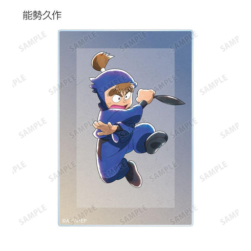 《忍者乱太郎》全新绘制插画 “大家一起锻炼篇” 亚克力收藏卡(单位/盒)【202605再版】