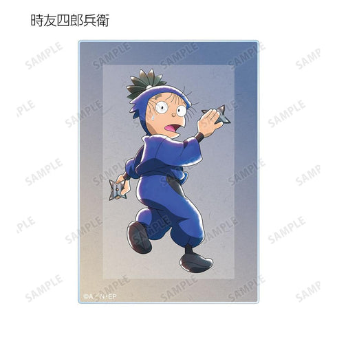 《忍者乱太郎》全新绘制插画 “大家一起锻炼篇” 亚克力收藏卡(单位/盒)【202605再版】