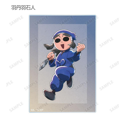 《忍者乱太郎》全新绘制插画 “大家一起锻炼篇” 亚克力收藏卡(单位/盒)【202605再版】