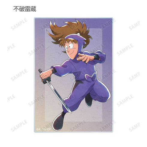 《忍者乱太郎》全新绘制插画 “大家一起锻炼篇” 亚克力收藏卡(单位/盒)【202605再版】