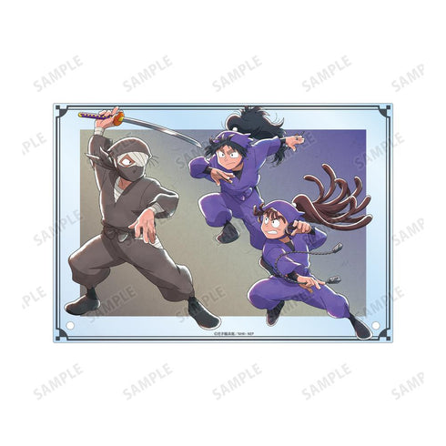 『忍たま乱太郎』描き下ろしイラスト 集合E みんなで鍛練の段ver. A5アクリルパネル【202503再販】