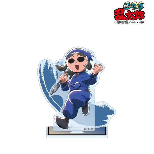 《忍者乱太郎》全新绘制插画 羽丹羽石人 “大家一起锻炼”版 BIG亚克力立牌【202605再版】
