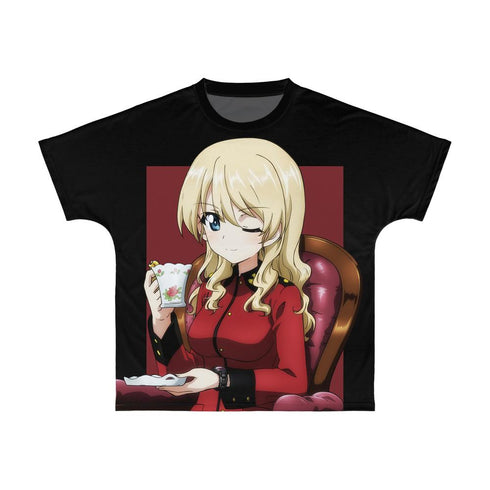 『ガールズ&パンツァー 最終章』描き下ろしイラスト ダージリン コラボウオッチ着用ver. フルグラフィックTシャツユニセックス