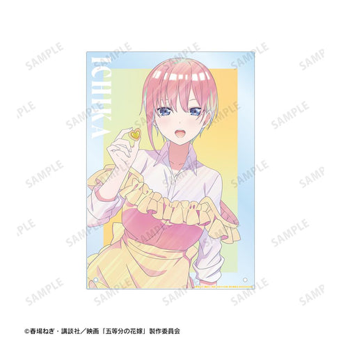 『五等分の花嫁』描き下ろしイラスト 中野一花 制服エプロンver. Ani-Art clear label A4アクリルパネル【202501再販】