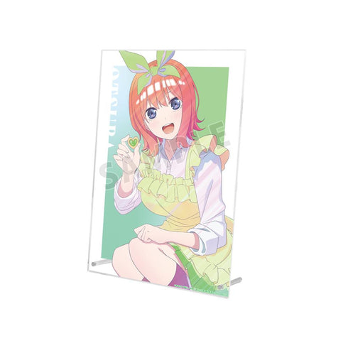 『五等分の花嫁』描き下ろしイラスト 中野四葉 制服エプロンver. Ani-Art clear label A4アクリルパネル【202501再販】