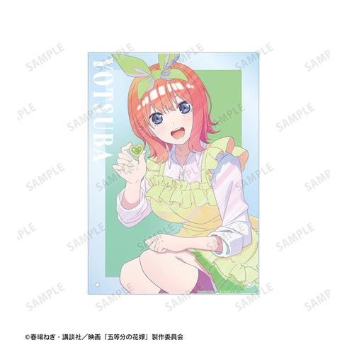 『五等分の花嫁』描き下ろしイラスト 中野四葉 制服エプロンver. Ani-Art clear label A4アクリルパネル【202501再販】