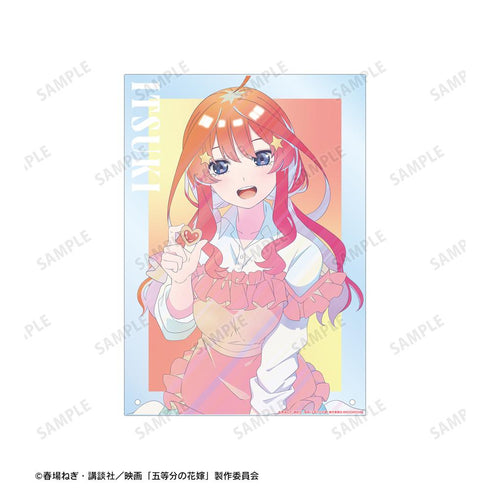 『五等分の花嫁』描き下ろしイラスト 中野五月 制服エプロンver. Ani-Art clear label A4アクリルパネル【202501再販】