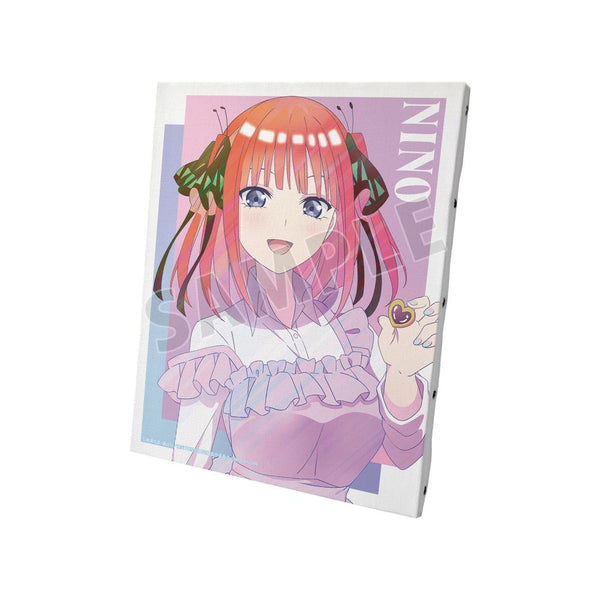 『五等分の花嫁』描き下ろしイラスト 中野二乃 制服エプロンver. Ani-Art clear label キャンバスボード【202501再販】