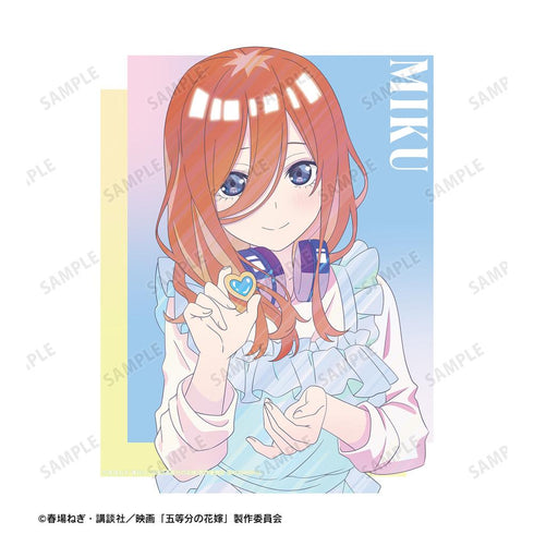 『五等分の花嫁』描き下ろしイラスト 中野三玖 制服エプロンver. Ani-Art clear label キャンバスボード【202501再販】