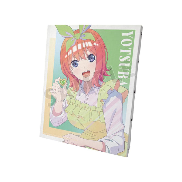 『五等分の花嫁』描き下ろしイラスト 中野四葉 制服エプロンver. Ani-Art clear label キャンバスボード【202501再販】