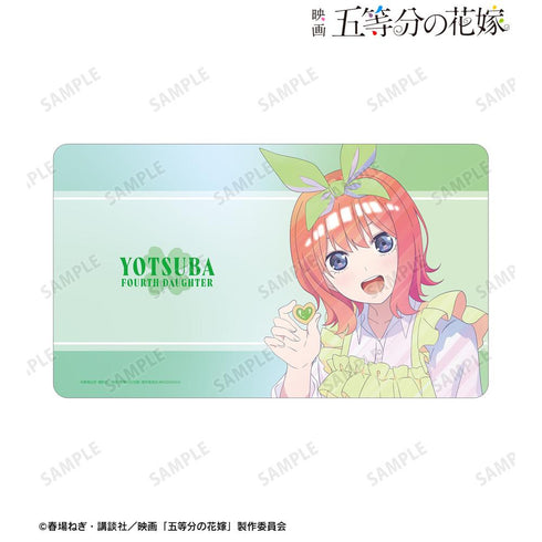 『五等分の花嫁』描き下ろしイラスト 中野四葉 制服エプロンver. Ani-Art clear label マルチデスクマット【202501再販】