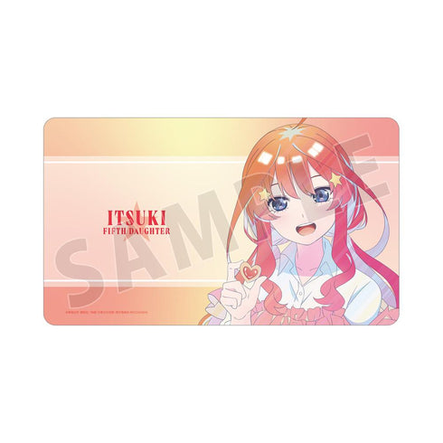 『五等分の花嫁』描き下ろしイラスト 中野五月 制服エプロンver. Ani-Art clear label マルチデスクマット【202501再販】