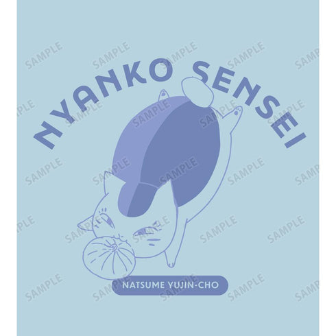 『夏目友人帳』描き下ろしイラスト ニャンコ先生 A 冬の装いver. Tシャツメンズ【202602再販】
